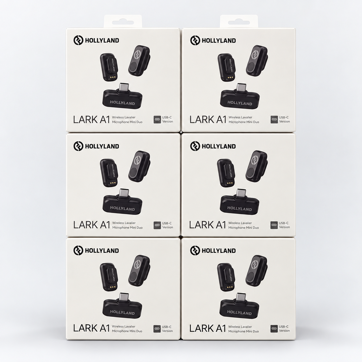 Hollyland LARK A1 Wireless Lavalier Microphone Duo - USB-C