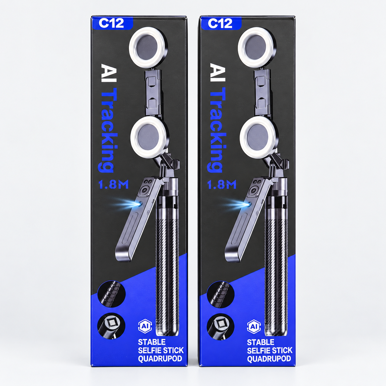 C12 Pro 1.8m AI Face Tracking Tripod