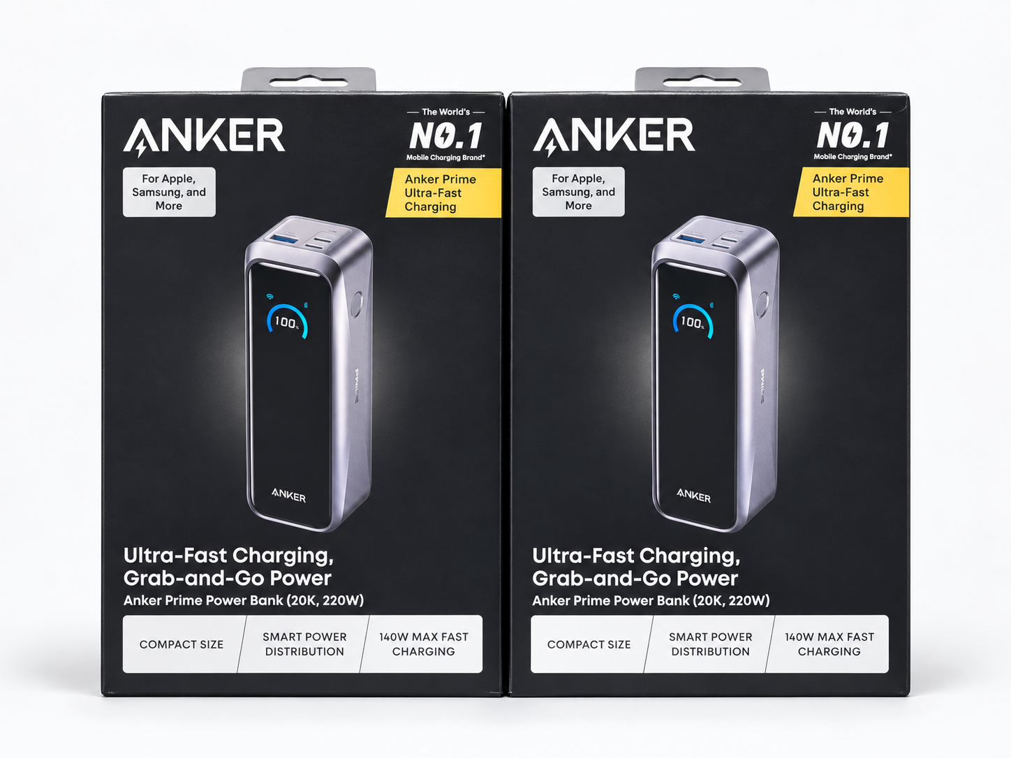 Anker Prime 220W 20000mAh 3-Port Power Bank