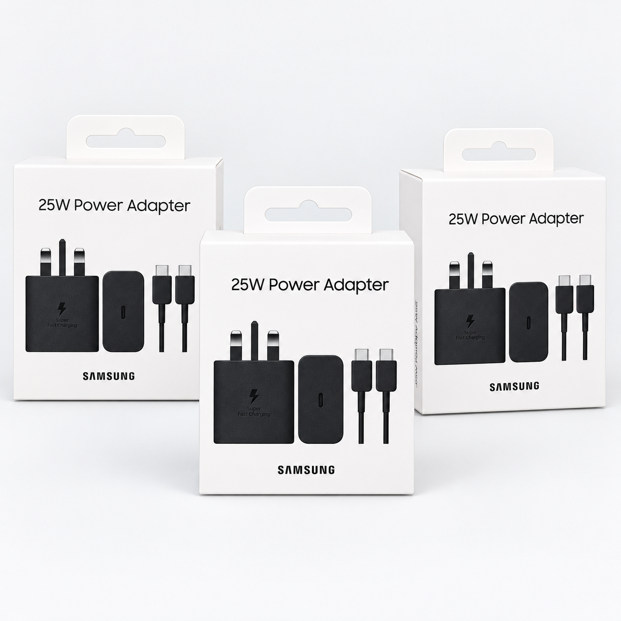 Samsung 25W Super Fast Charging Adapter with USB-C Cable