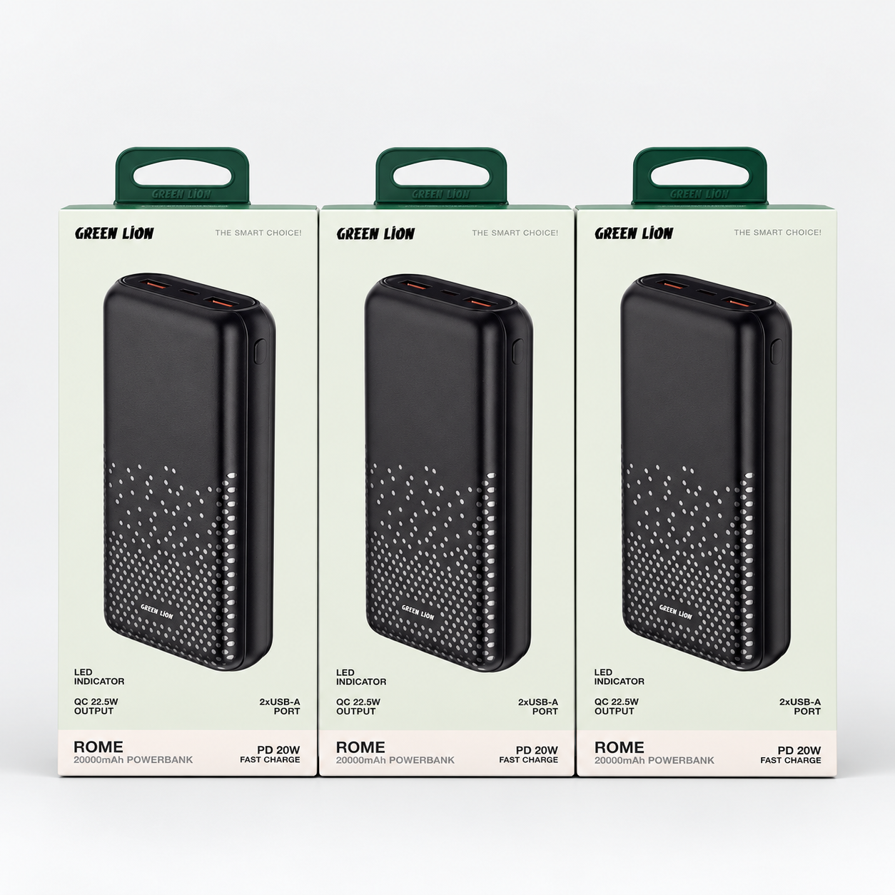 Green Lion Rome 20000mAh 20W Power Bank