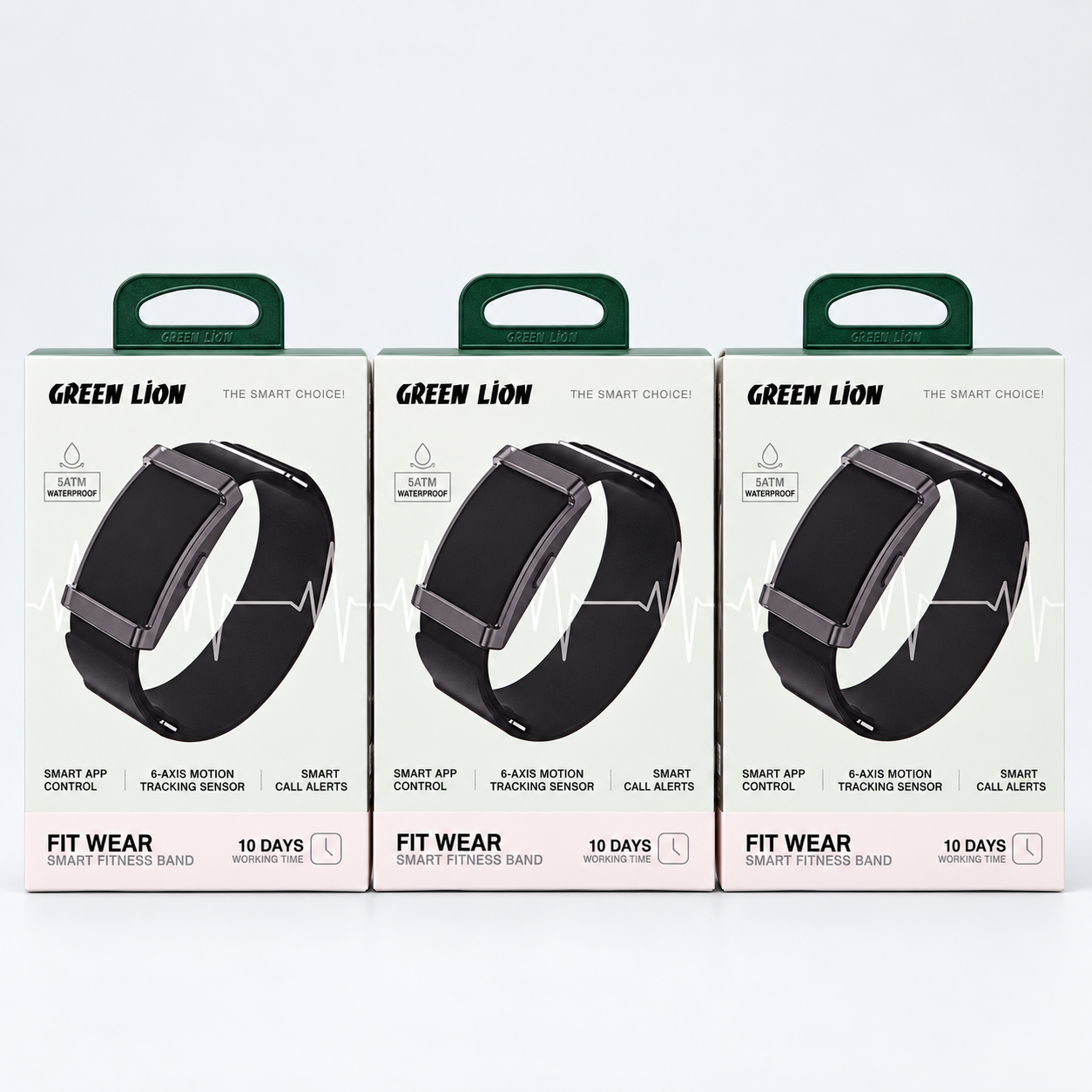 Green Lion Fit Wear Smart Fitness Band